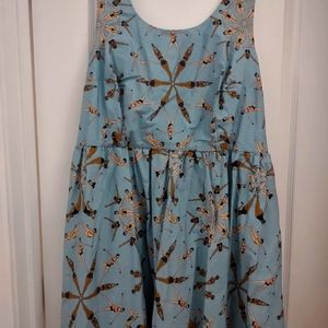 Modcloth x Dupenny 3x Swimmer Dress